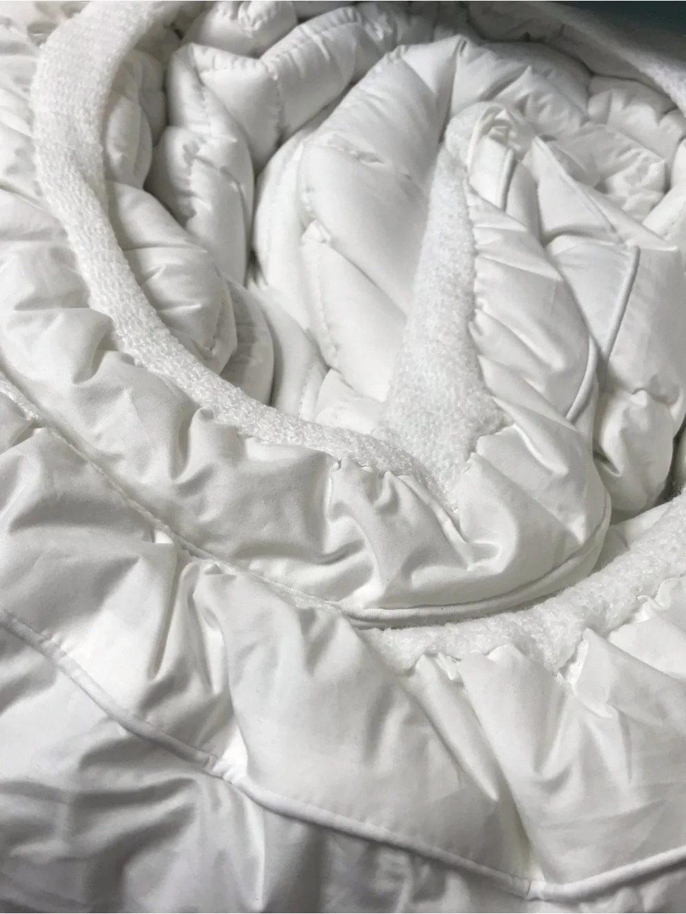 Hotel Collection Luxe Down Alternative Hypoallergenic Comforter King White New